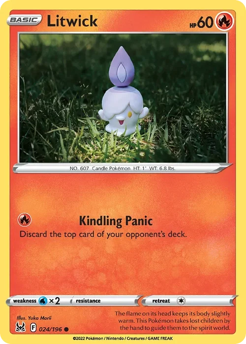 024/196 from Lost Origin Common Pokemon Card