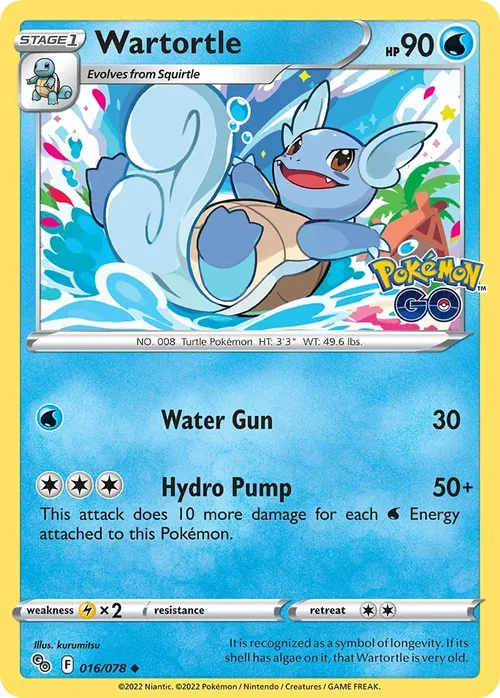 016/078 from Pokemon GO Uncommon Pokemon Card