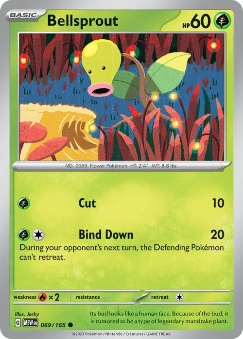 069/165 from 151 Common Pokemon Card