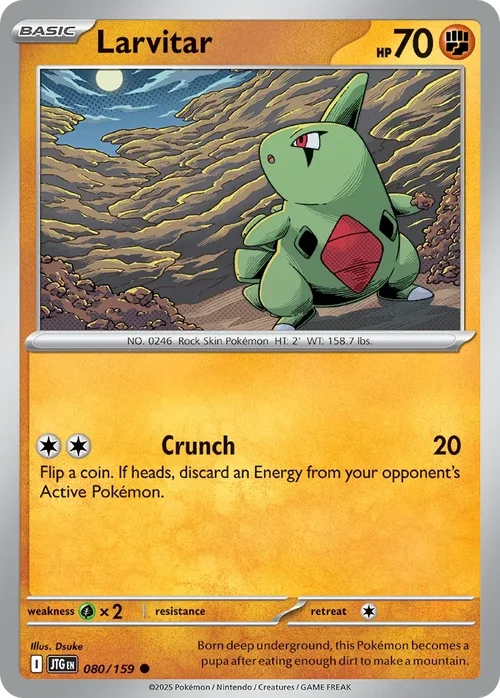 080/159 from Journey Together Common Pokemon Card