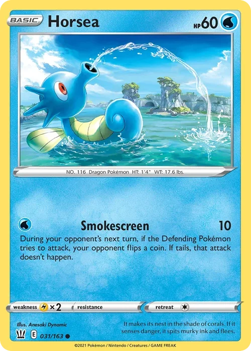 031/163 from Battle Styles Common Pokemon Card