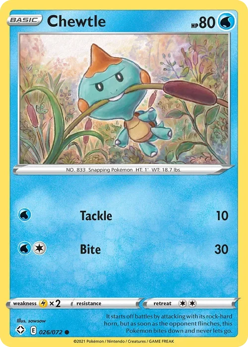 026/072 from Shining Fates Common Pokemon Card