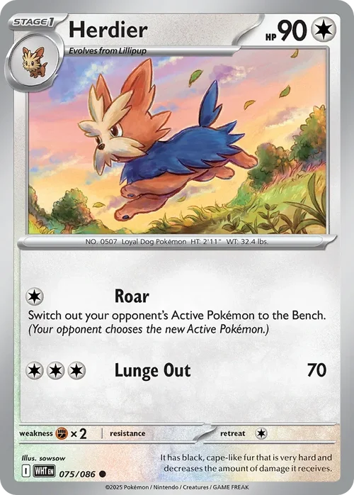 075/086 from White Flare Common Pokemon Card