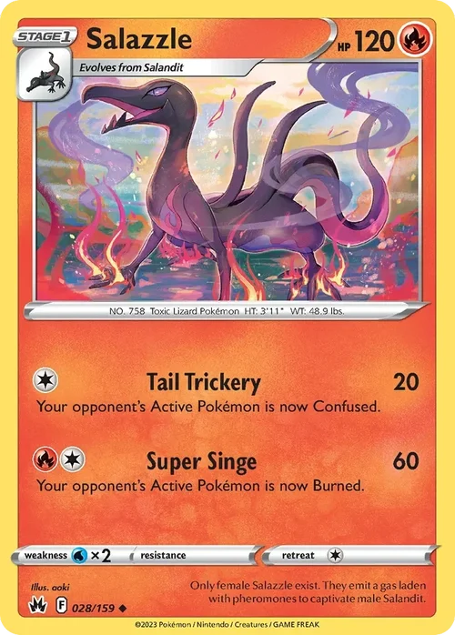 028/159 from Crown Zenith Uncommon Pokemon Card