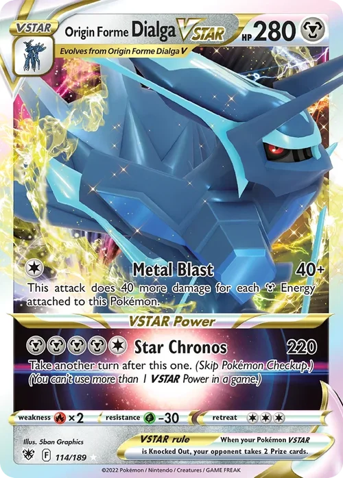 114/189 from Astral Radiance Ultra Rare Pokemon Card