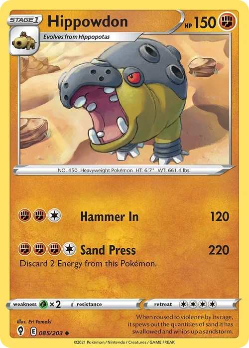 085/203 from Evolving Skies Uncommon Pokemon Card