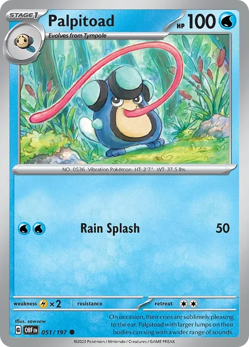 051/197 from Obsidian Flames Common Pokemon Card