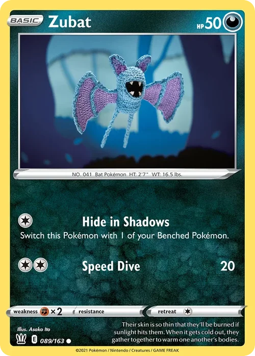 089/163 from Battle Styles Common Pokemon Card