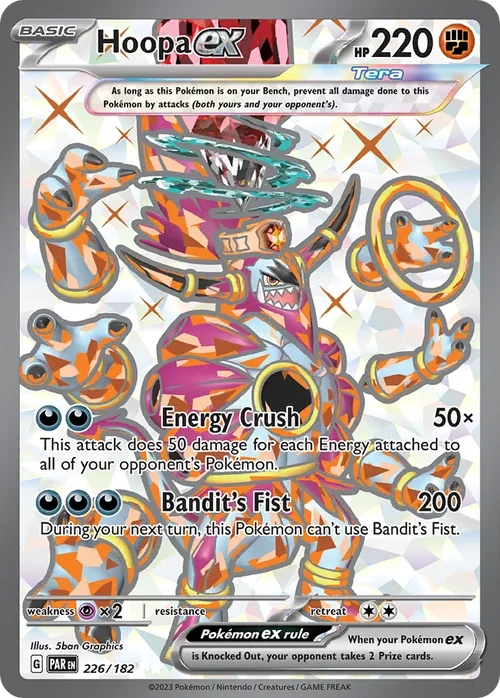 226/182 from Paradox Rift Ultra Rare Pokemon Card