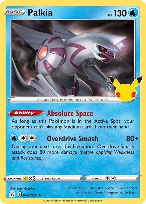 004/025 from Celebrations Holo Rare Pokemon Card
