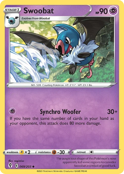 069/203 from Evolving Skies Uncommon Pokemon Card
