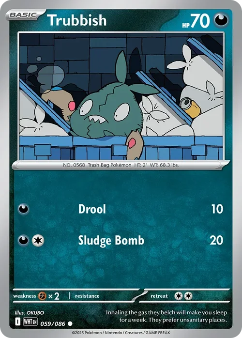 059/086 from White Flare Common Pokemon Card