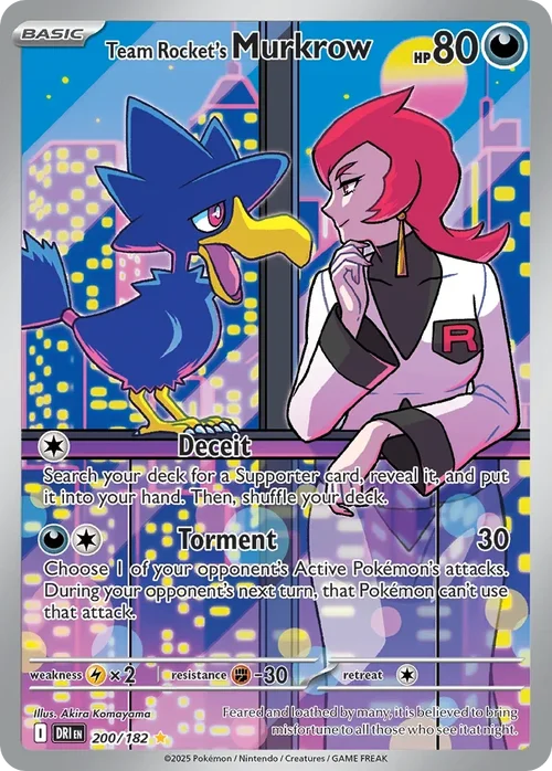200/182 from Destined Rivals Illustration Rare Pokemon Card