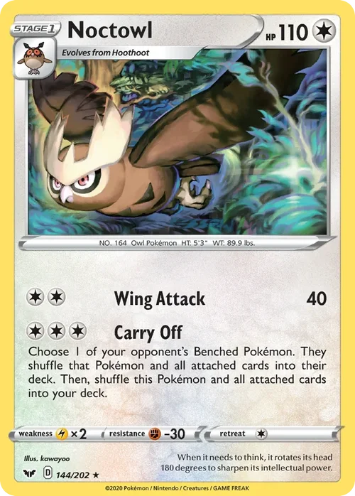 144/202 from Sword & Shield Rare Pokemon Card