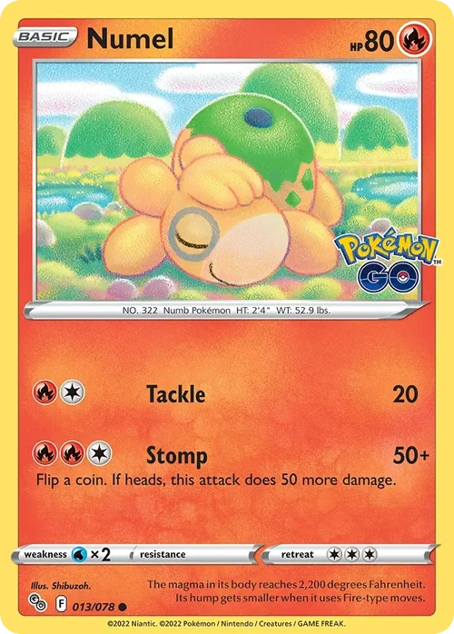 013/078 from Pokemon GO Common Pokemon Card