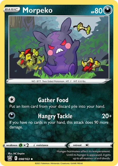 098/163 from Battle Styles Uncommon Pokemon Card