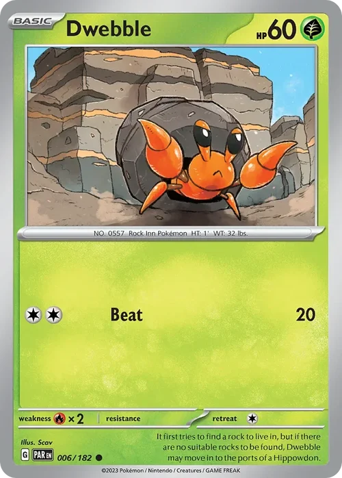 006/182 from Paradox Rift Common Pokemon Card