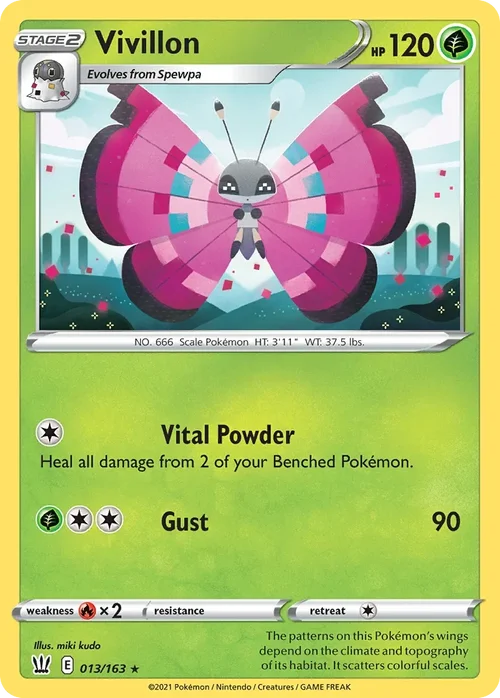 013/163 from Battle Styles Rare Pokemon Card
