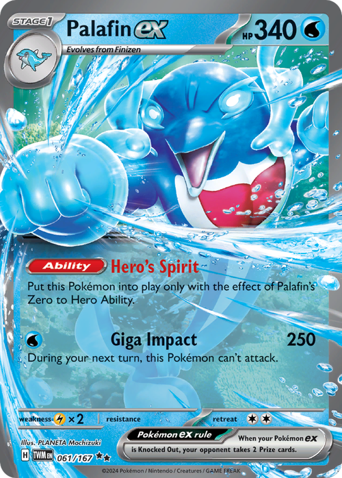 061/167 from Twilight Masquerade Double Rare Pokemon Card