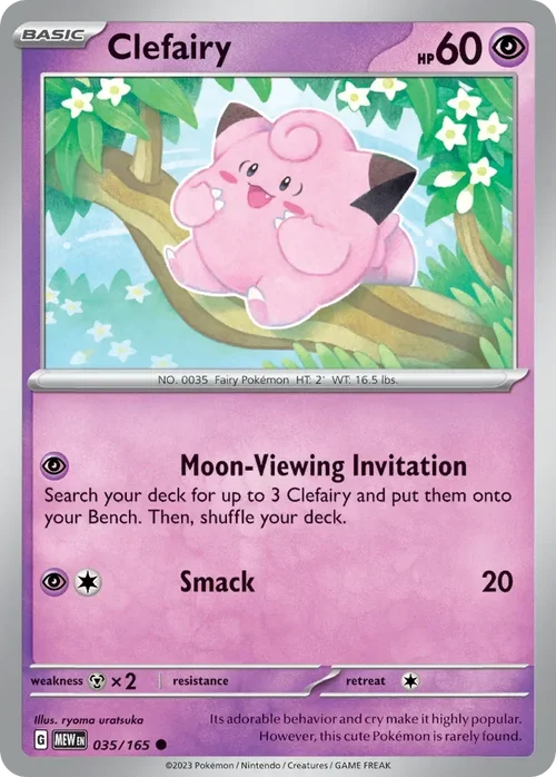 035/165 from 151 Common Pokemon Card