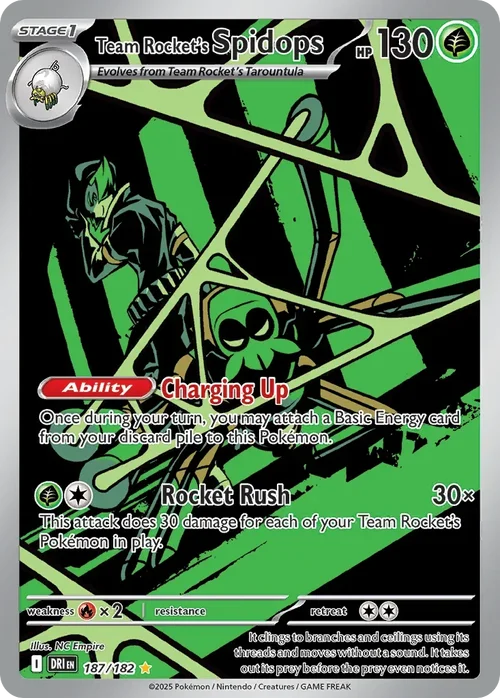 187/182 from Destined Rivals Illustration Rare Pokemon Card