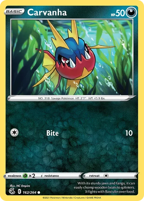 162/264 from Fusion Strike Common Pokemon Card