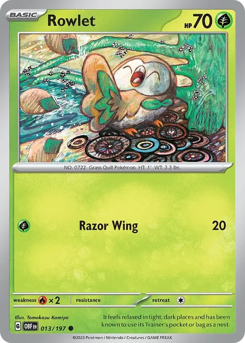 013/197 from Obsidian Flames Common Pokemon Card