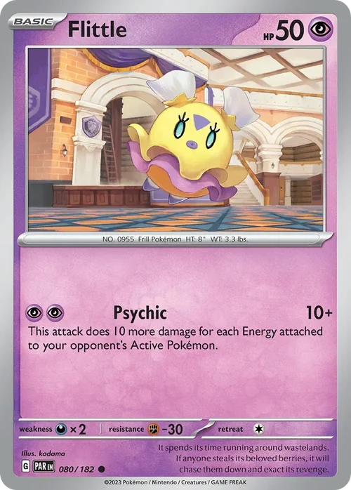 080/182 from Paradox Rift Common Pokemon Card