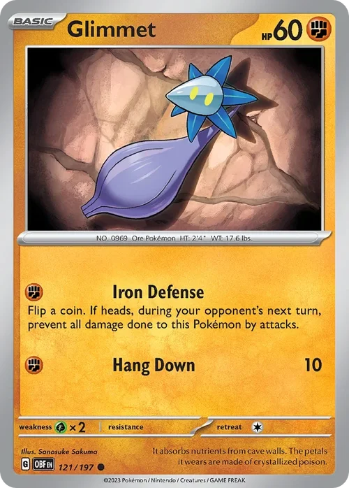 121/197 from Obsidian Flames Common Pokemon Card