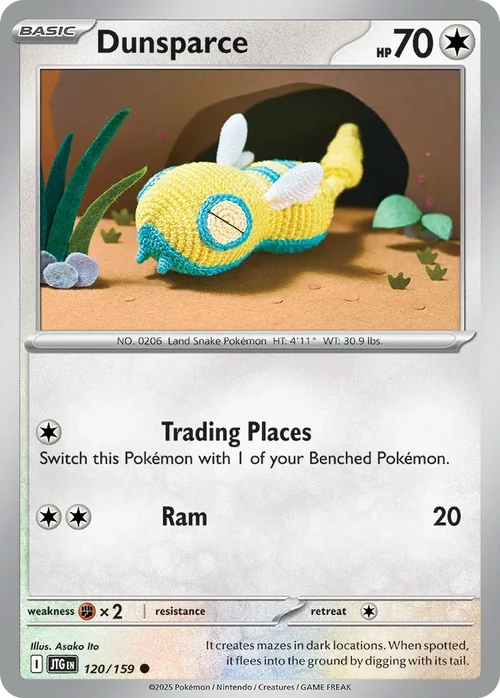 120/159 from Journey Together Common Pokemon Card