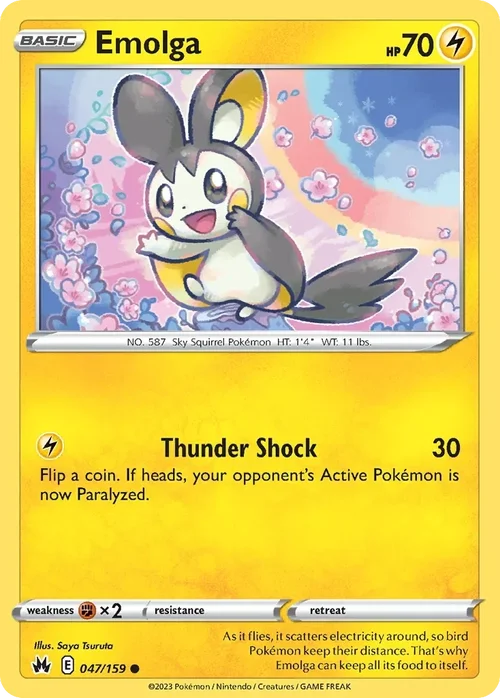 047/159 from Crown Zenith Common Pokemon Card