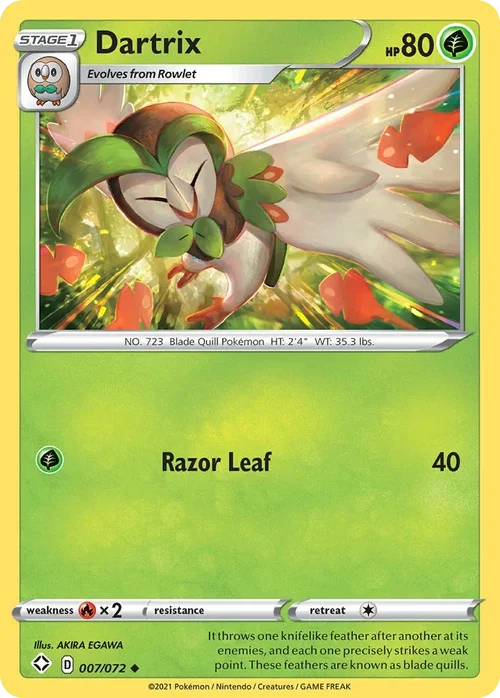 007/072 from Shining Fates Uncommon Pokemon Card