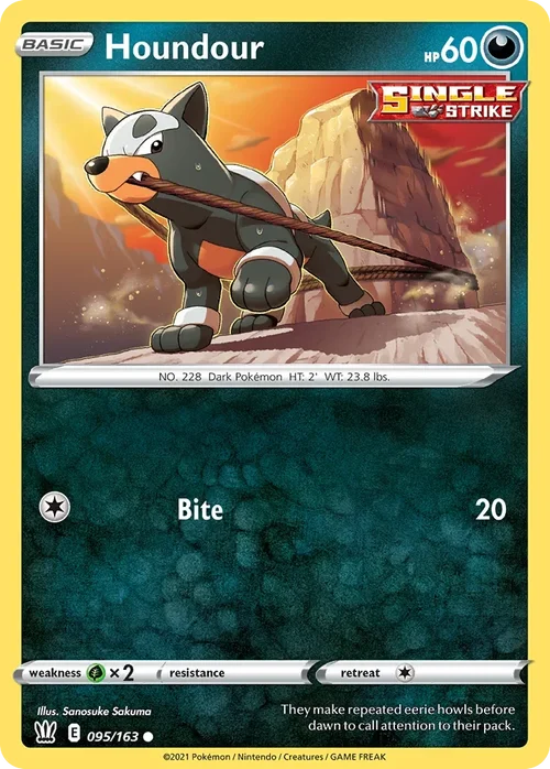 095/163 from Battle Styles Common Pokemon Card