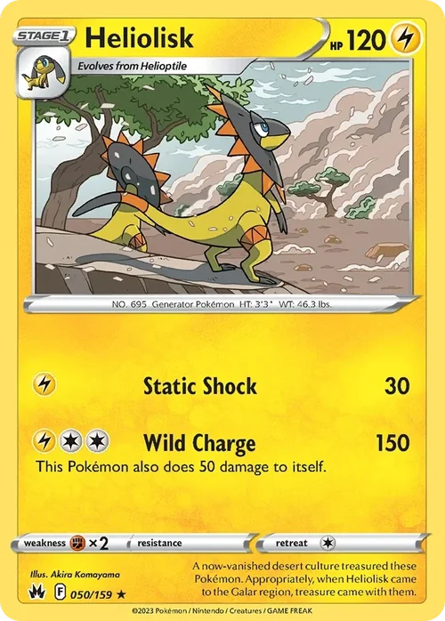 050/159 from Crown Zenith Rare Pokemon Card