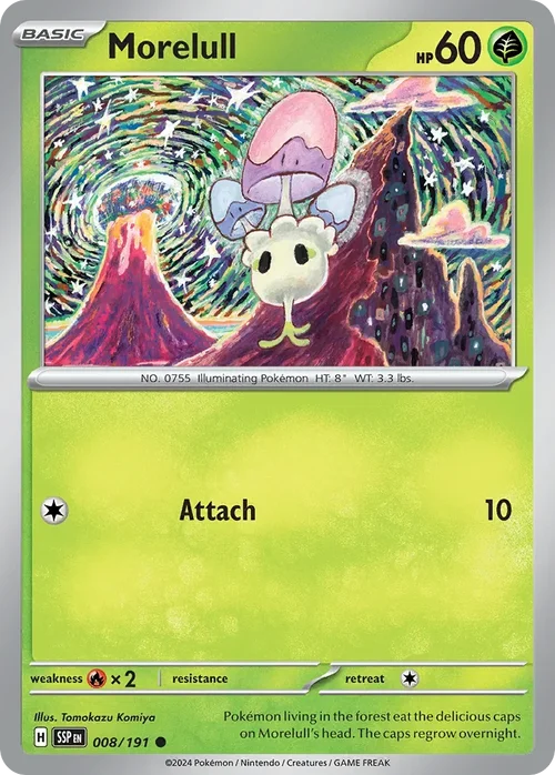 008/191 from Surging Sparks Card List Common Pokemon Card