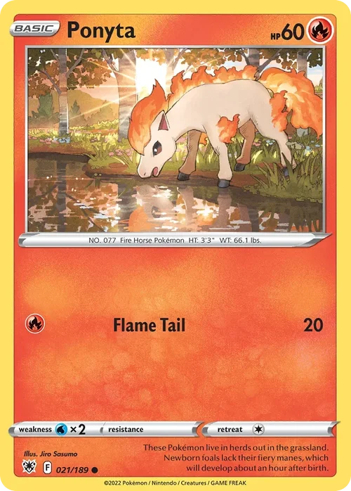 021/189 from Astral Radiance Common Pokemon Card