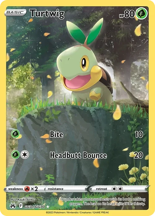Crown Zenith - Turtwig GG31