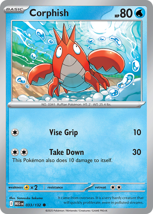 033/132 from Mega Evolution Common