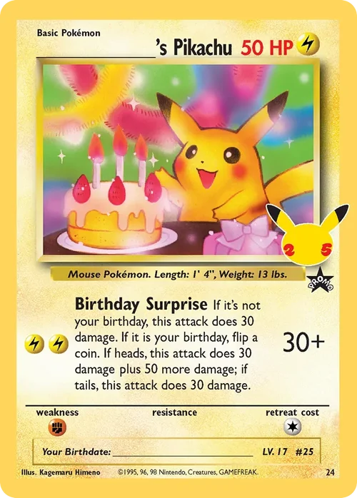 24/53 from Celebrations Classic Collection Pokemon Card