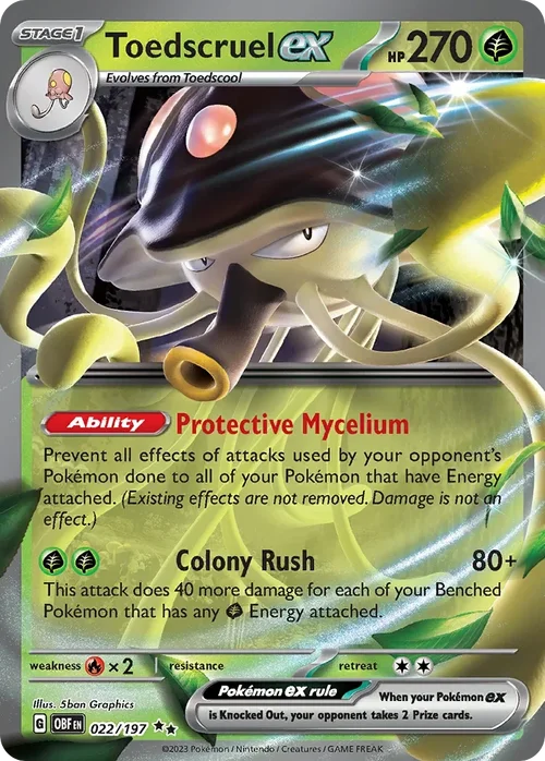 022/197 from Obsidian Flames Double Rare Pokemon Card