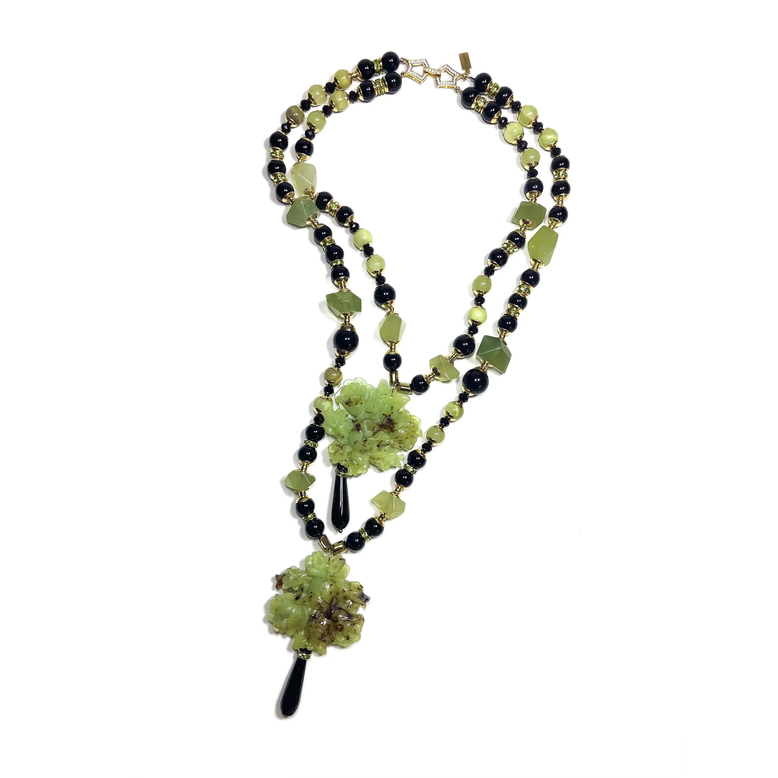Colar Flor de Jade