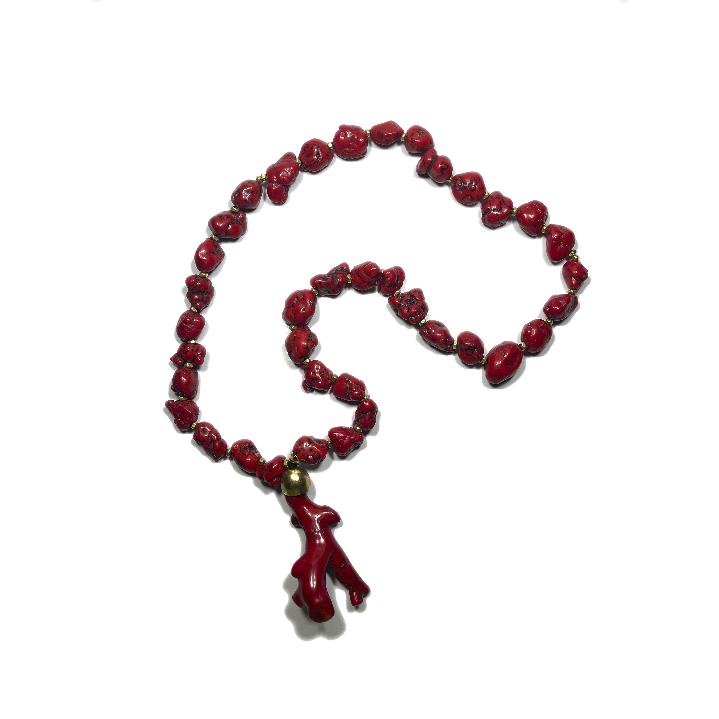 RVBRA MATER — Colar Longo em Coral