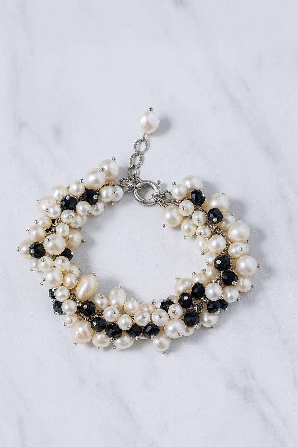 Pulseira Noir Perolado