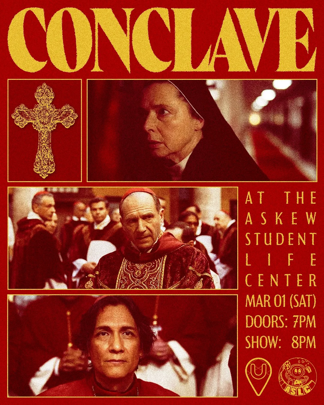Promotional graphic for ASLC Conclave screening