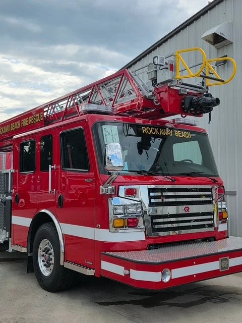 Rockaway Beach Fire & Rescue Push In Ceremony