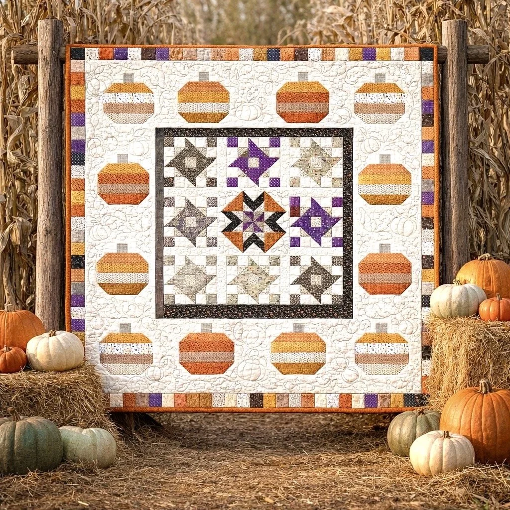 Pumpkin Parade Jelly Roll Quilt Class