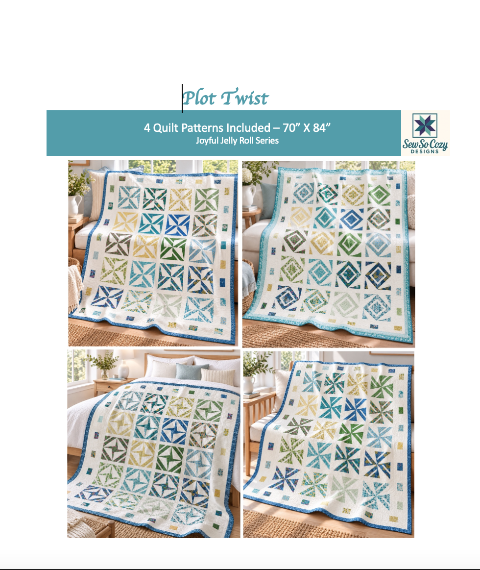 Plot Twist - Jelly Roll PDF Pattern