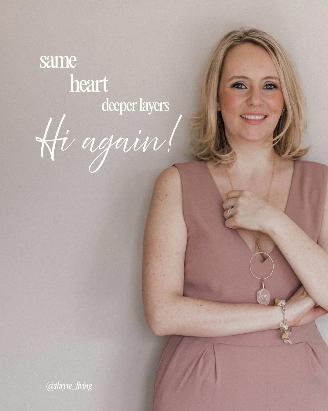 &ldquo;The woman you are becoming will cost you people, relationships, spaces, and material things. Choose her anyway.&rdquo; &mdash; Unknown 

Hi again 👋🏼 If you&rsquo;re new here, I&rsquo;m Casey.
I came back to this space the same person, just w