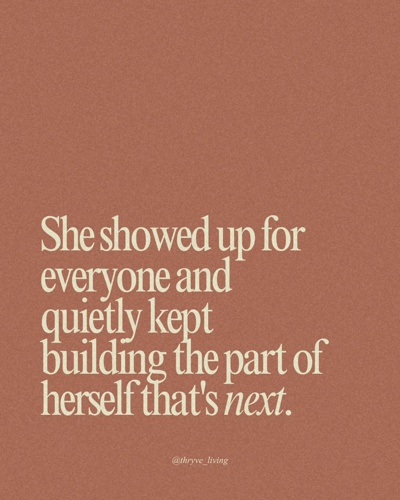 It happened in the school pickup line, on the grocery run, in the meeting she ran beautifully, at dinner while she was half-listening to her daughter and half-thinking about the idea she had while getting ready that morning. That idea is still with h