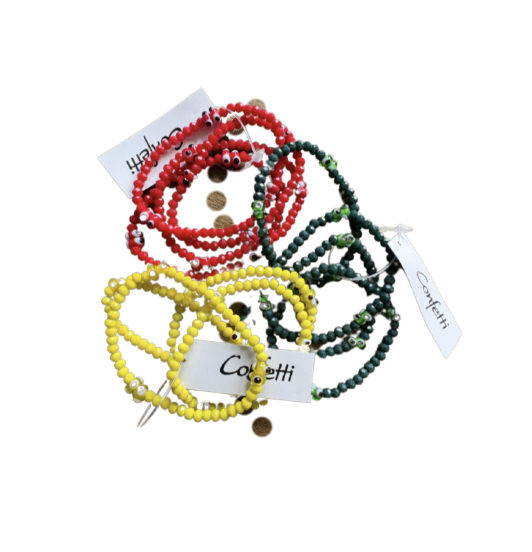 Color Beaded Bracelets